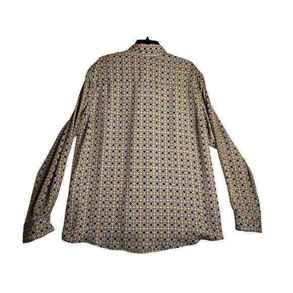 PULL & BEAR Updated Garments L/S Button Down Shirt Mens Large - Morocco - Picture 4 of 6